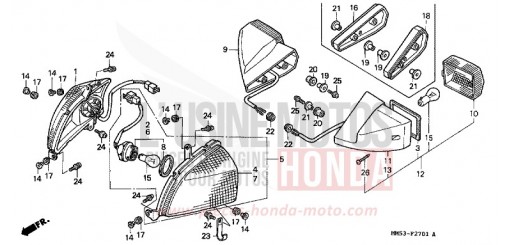 WINKER (CBR1000FK) CBR1000FK de 1989